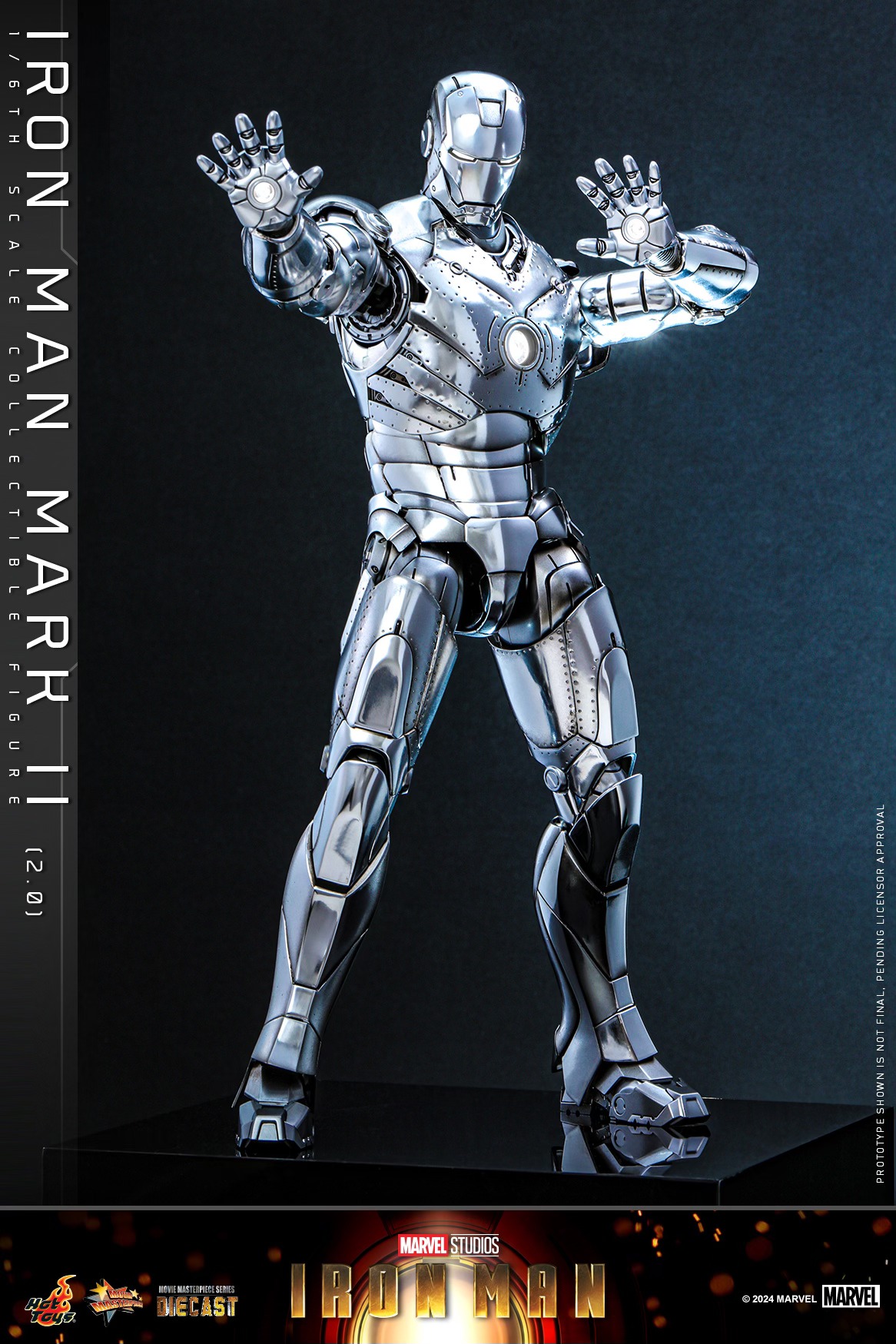 Hot Toys MMS733D59 1/6 Iron Man - Iron Man Mark II (2.0)