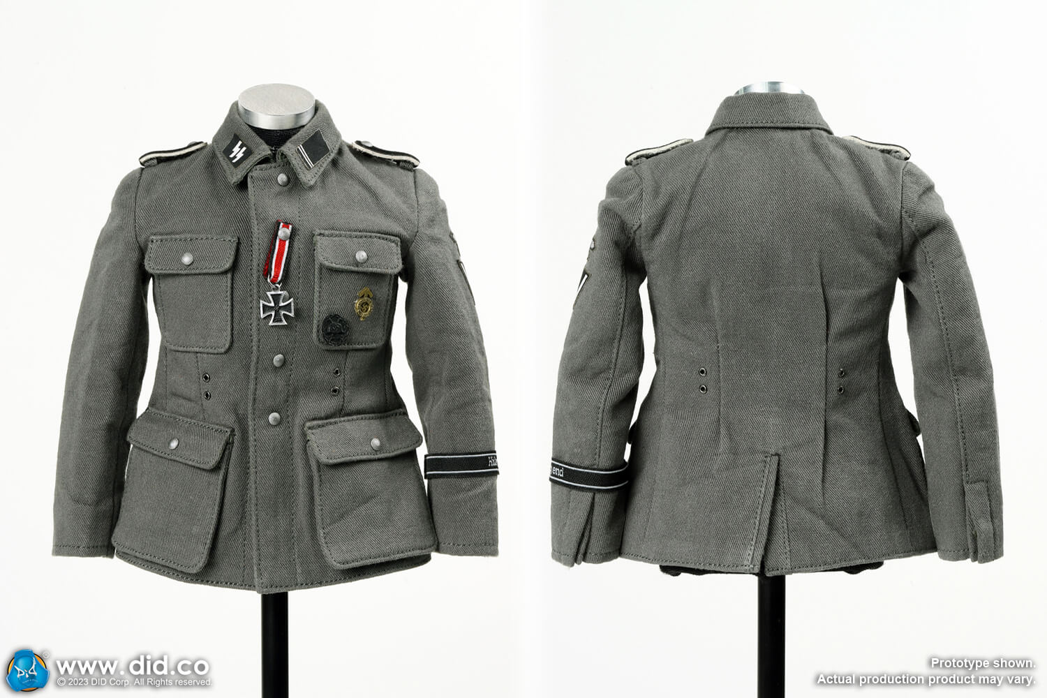 DID D80169 1/6 WWII German 12th SS Panzer Division MG42 Gunner – Otto