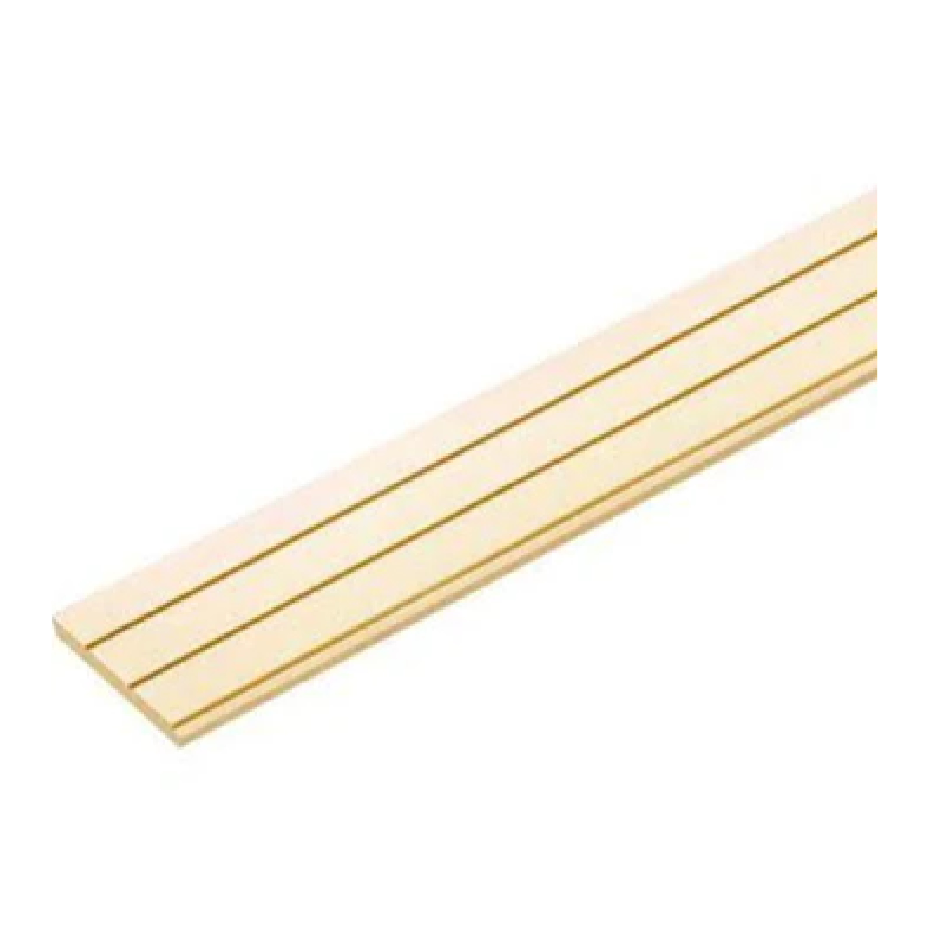 ไม้ผนังบังใบ 8 นิ้ว G2 ลายเสี้ยน CONWOOD รุ่น G-series ขนาด 20 x 305 x 1.1 ซม. สีงาช้าง