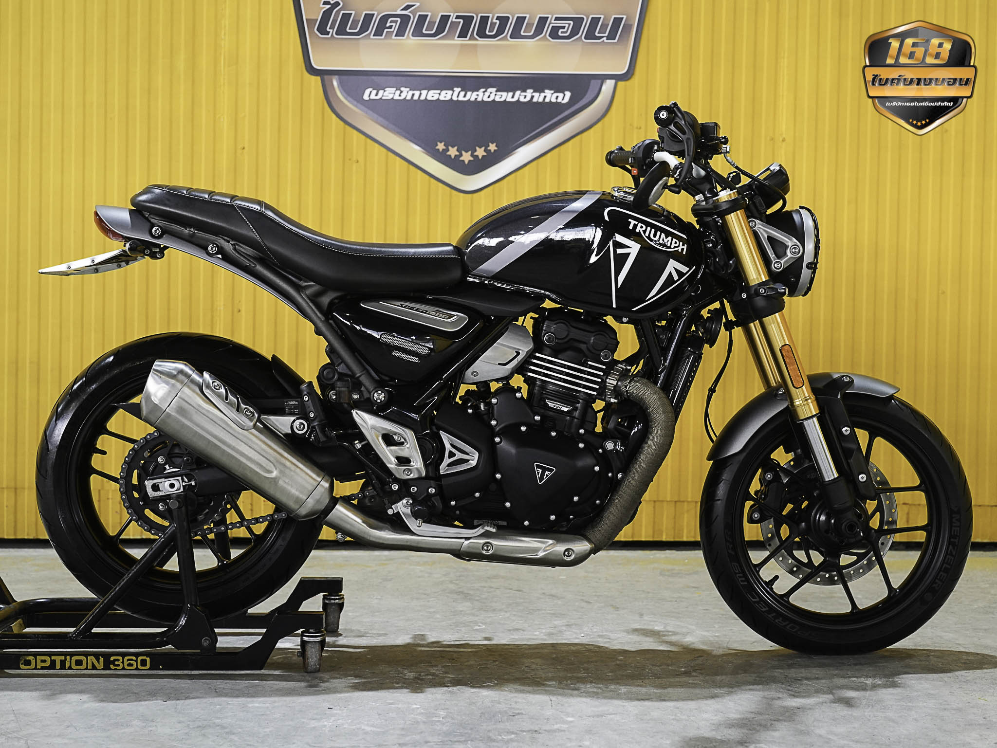 New Triumph Speed 400 จดปี 2025 ฟรีดาวน์ ออกรถใช้เงิน 0 บาท