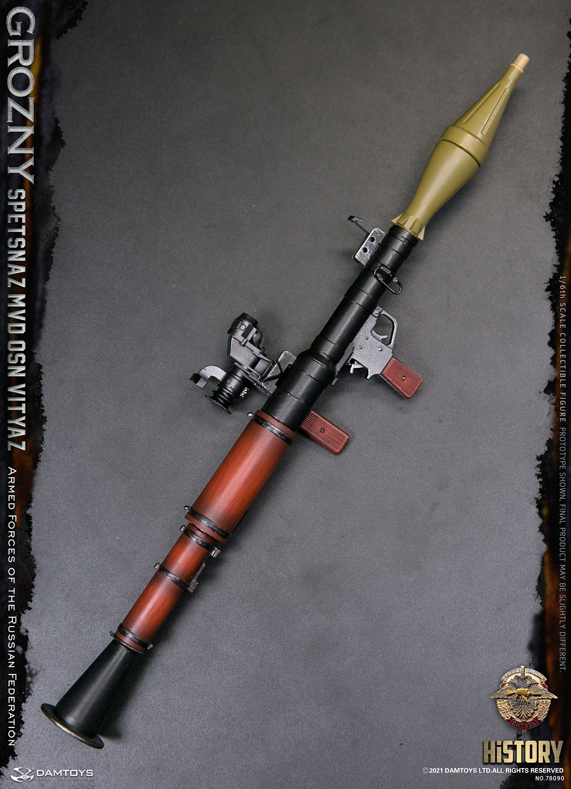 DAMTOYS 78090 1/6 SPETSNAZ MVD OSN VITYAZ - GROZNY