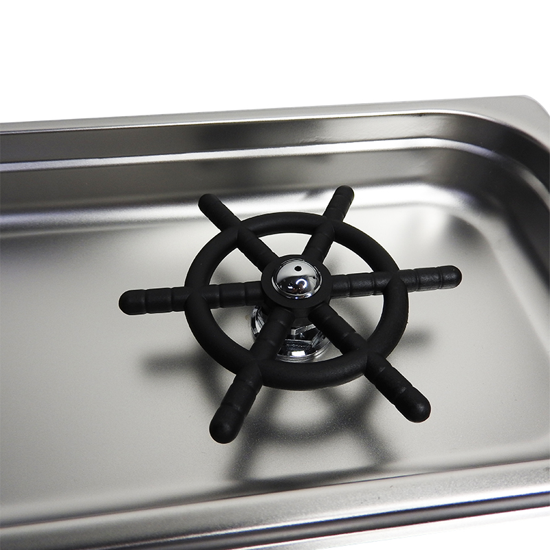 Pitcher Rinser, spinjet head, embedded counter Square shape, length 53 cm.