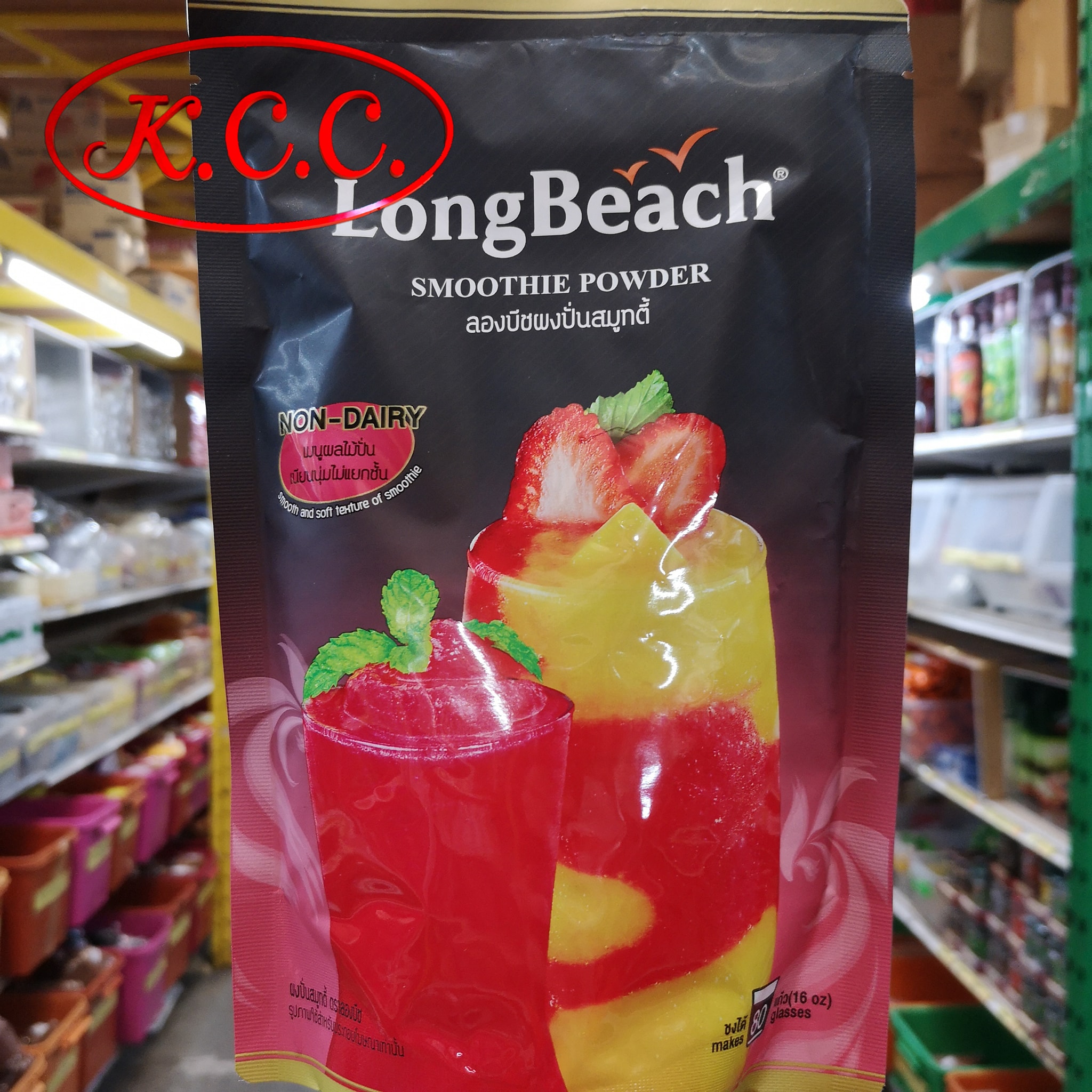 LongBeach ลองบีช - ผงปั่นสมูทตี้ Smoothie Powder (400กรัม)