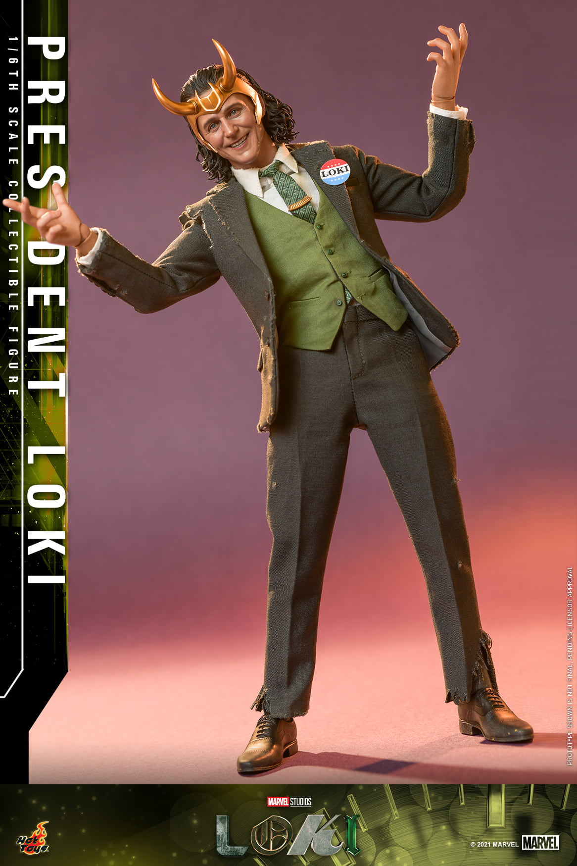 Hot Toys TMS066 1/6 Loki - President Loki