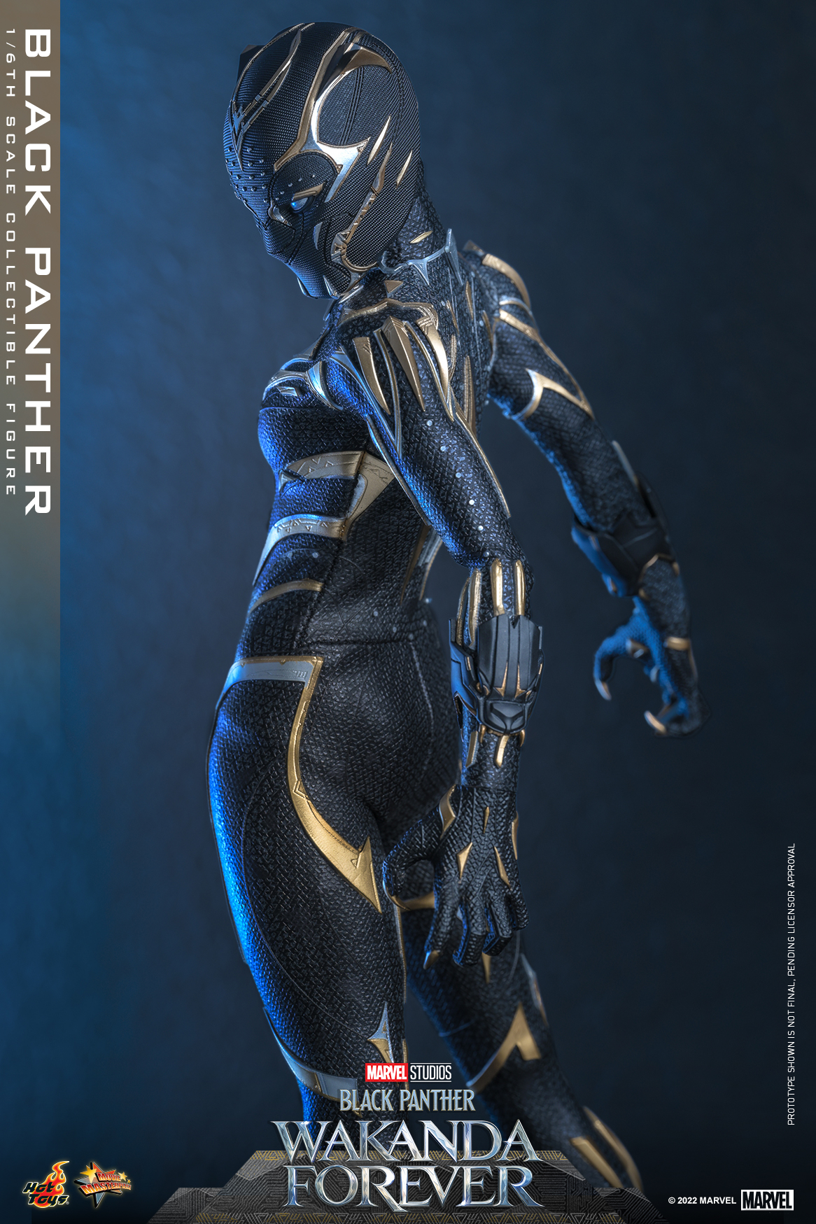Hot Toys MMS675 1/6 Black Panther: Wakanda Forever - Black Panther