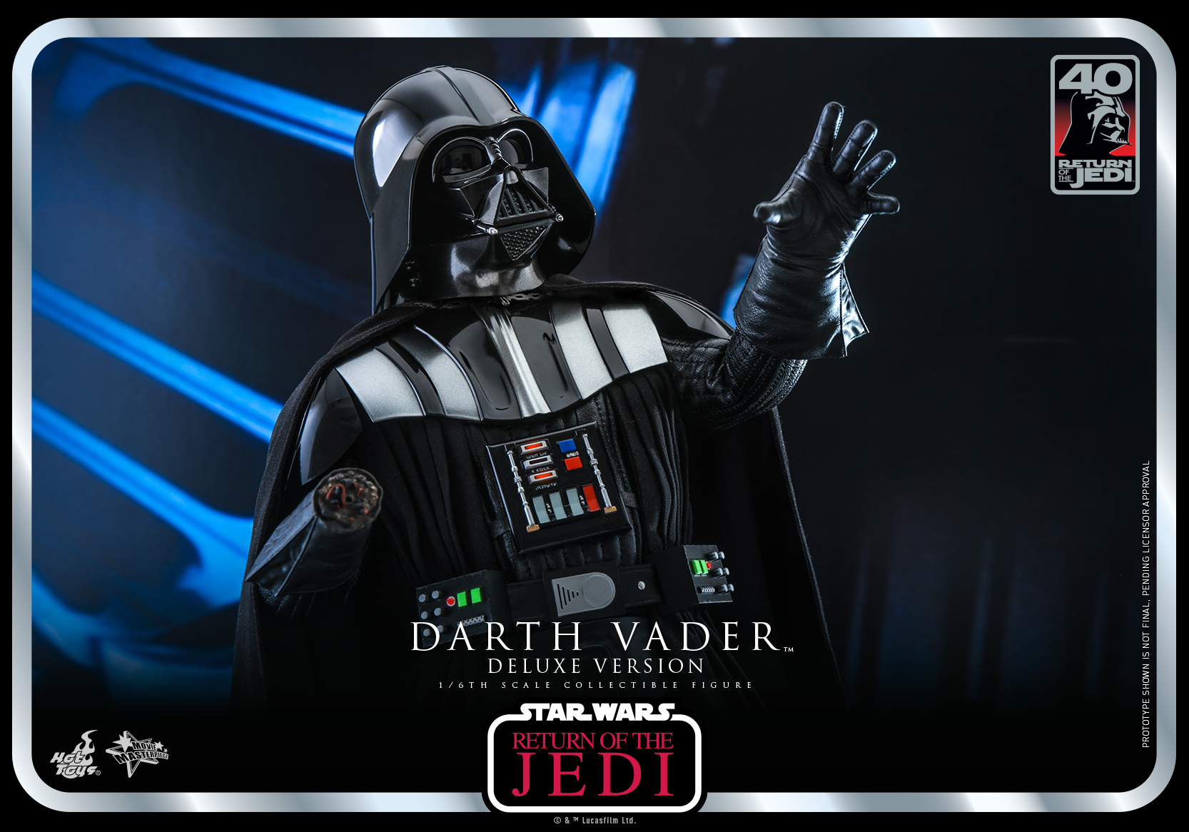 Hot Toys MMS700 1/6 Star Wars Episode VI: Return of the Jedi ™ - Darth Vader™ (Deluxe Version)