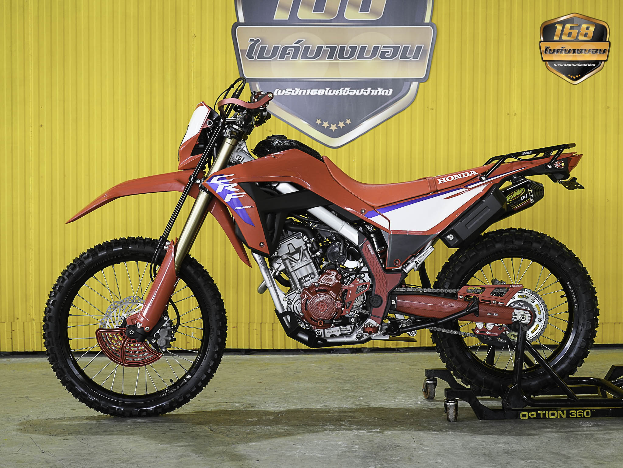 NEW Honda CRF300 L 2025 (รถป้ายเเดงเเต่งให้ครบ สด-ผ่อน )