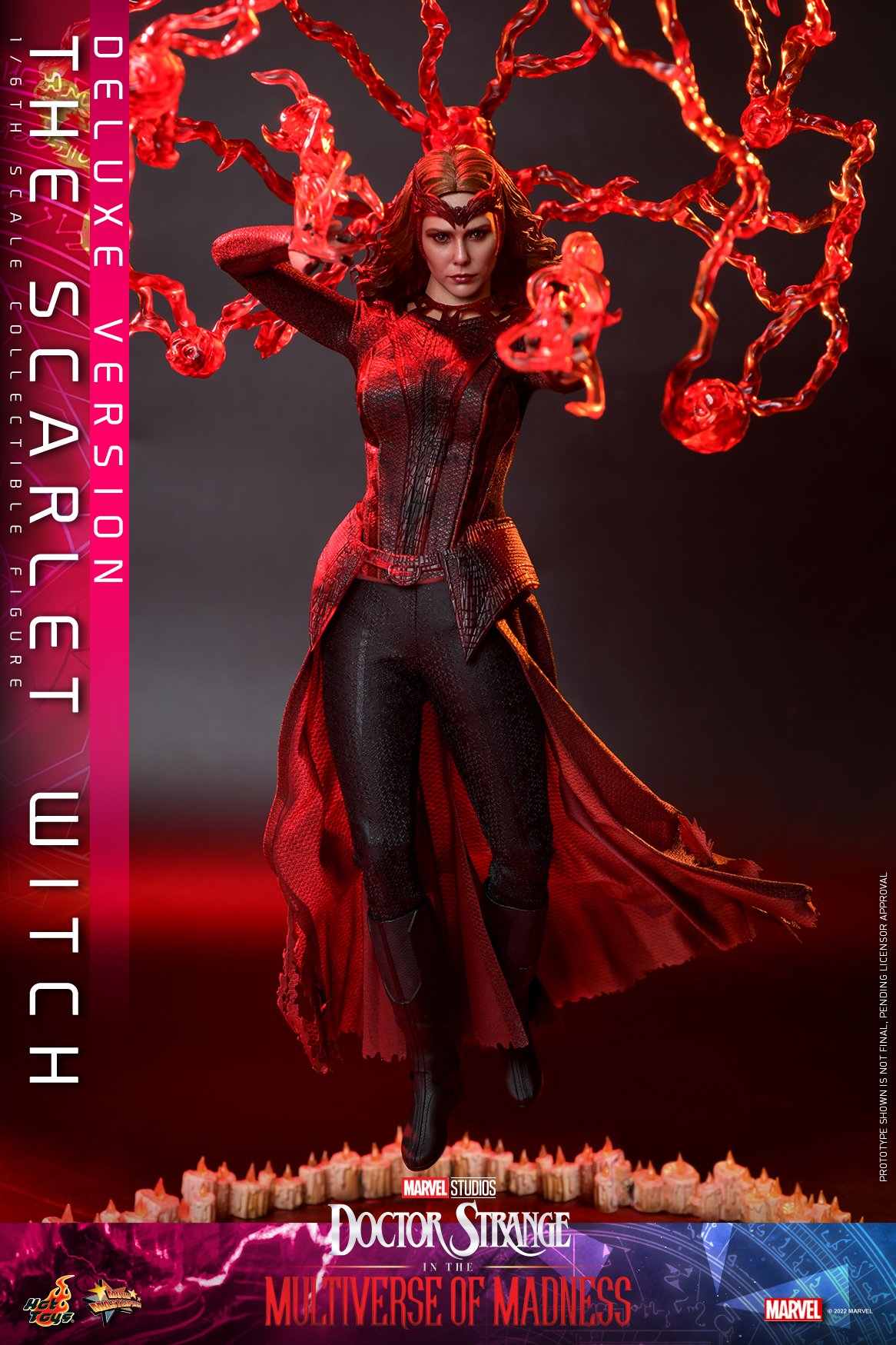 Hot Toys MMS653 1/6 Doctor Strange in the Multiverse of Madness - The Scarlet Witch (Deluxe Version)