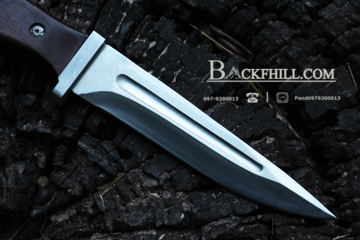 มีดใบตายด้ามไม้ BUCK Model.2008 OEM พร้อมซอง