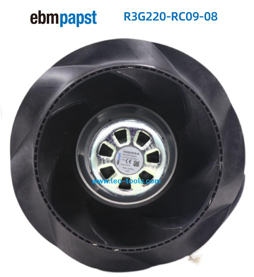 R3G220-RC09-08 200-240V 0.47A 51W EBM-PAPST พัดลมระบายความร้อน ตู้ Rittal