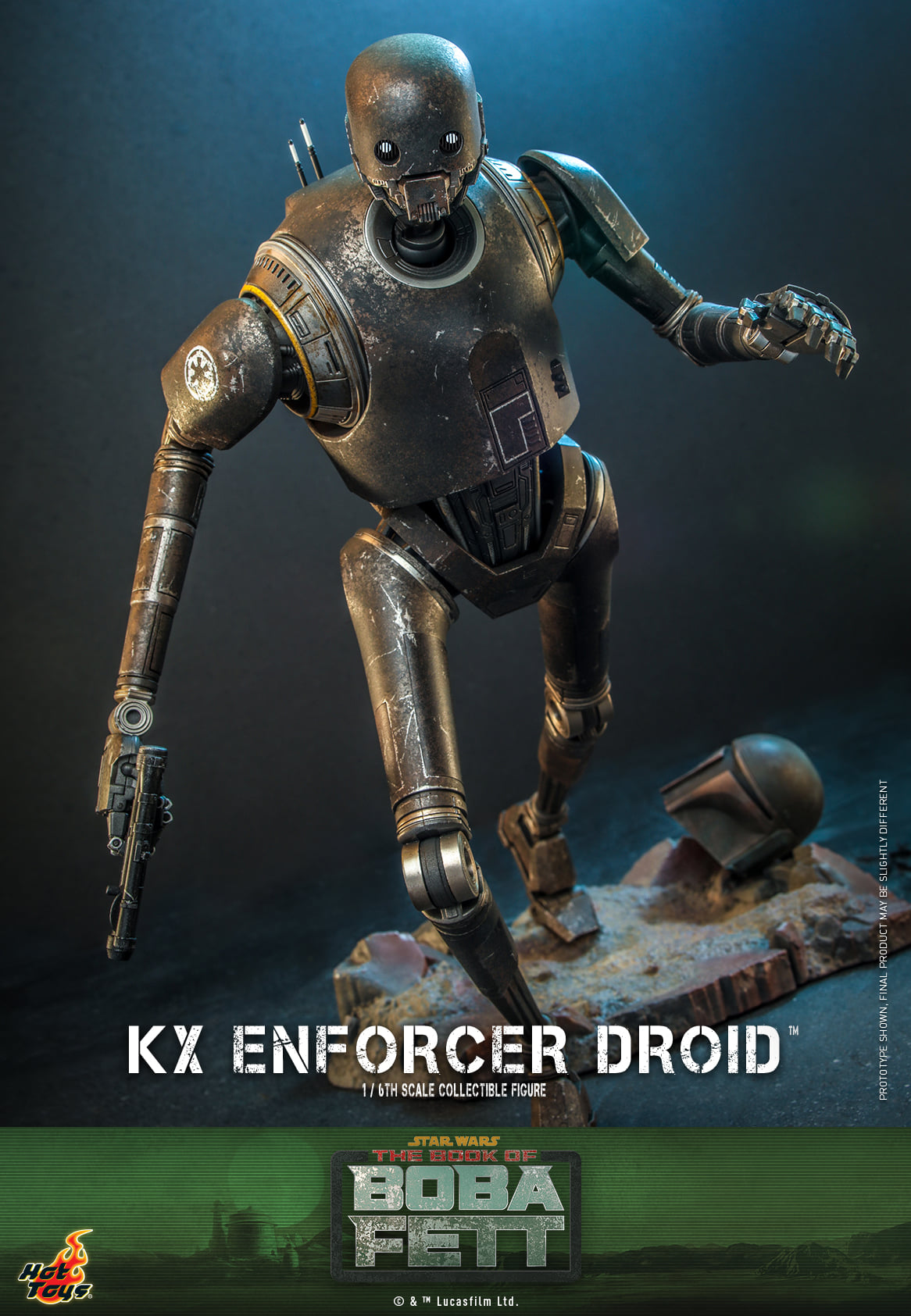 Hot Toys TMS072 1/6 Star Wars: The Book of Boba Fett™ - KX Enforcer Droid™