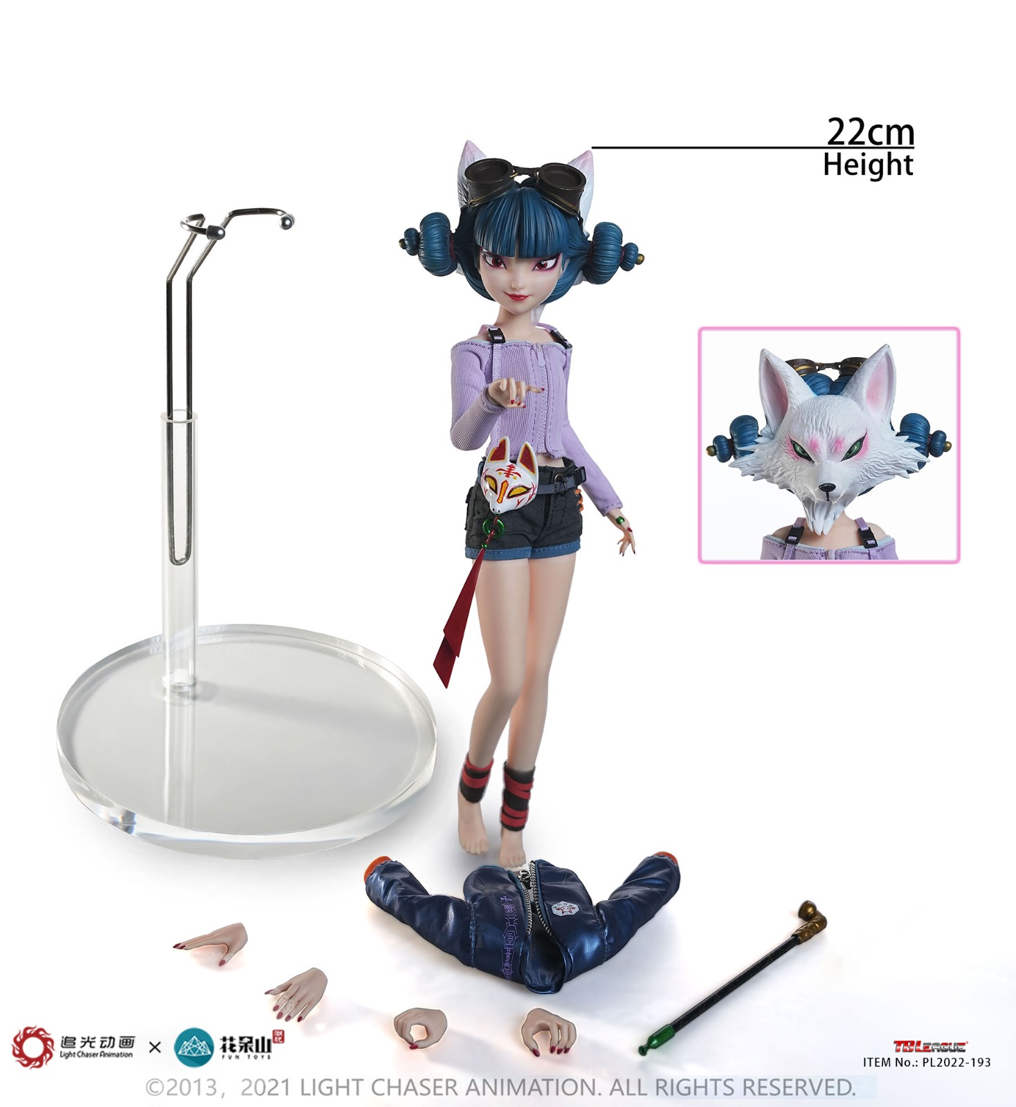 TBLeague PL2022-193 PL2022-194 1/6 Green & White Snake - Owner of Precious Jade-Fox Demon