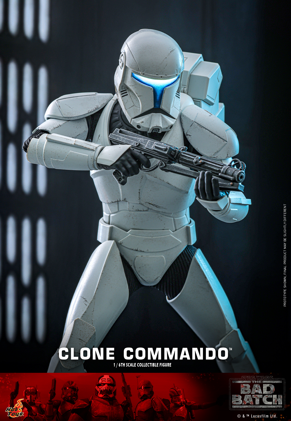 Hot Toys TMS131 Star Wars: The Bad Batch - Clone Commando