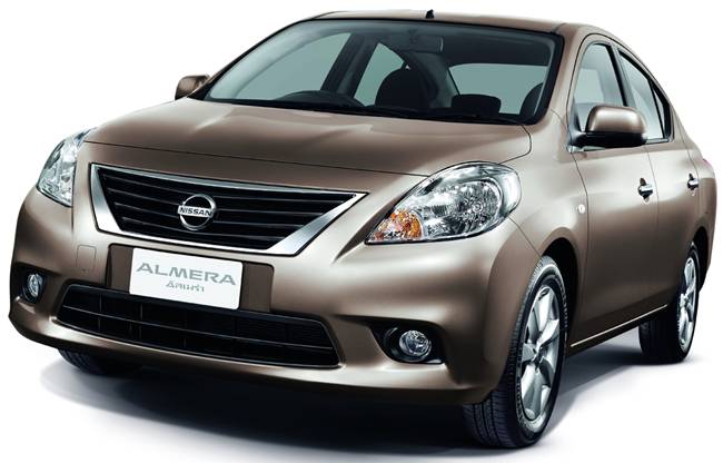 ไฟสปอร์ตไลท์/ไฟตัดหมอก NIssan Almera (อัลเมร่า) 2011/2012/2013/2014 (โฉมแรก)(ครบชุด)