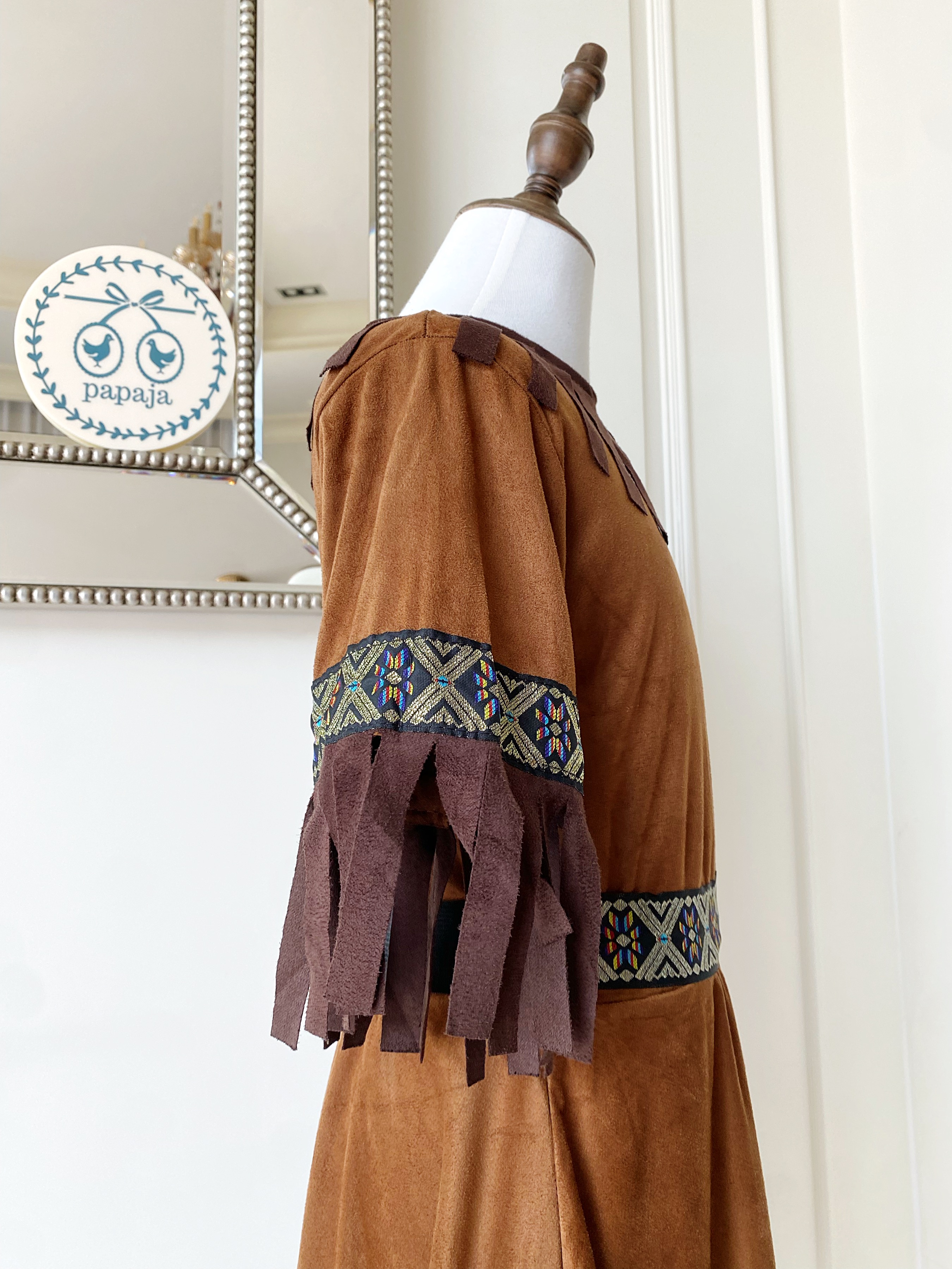 ชุดคอสเพลย์ ชุดอินเดียนแดงเด็กหญิง (Red Indian)