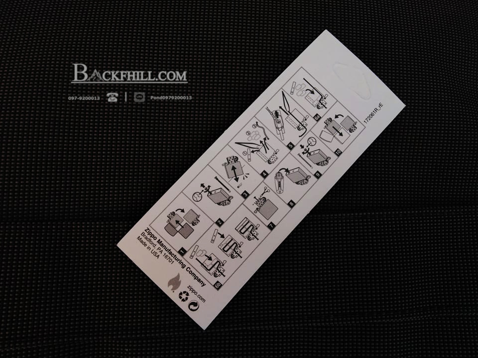 เชือกไฟแช็ค Zippo ของแท้ ใช้ได้กับไฟแชคเติมน้ำมันทุกชนิด