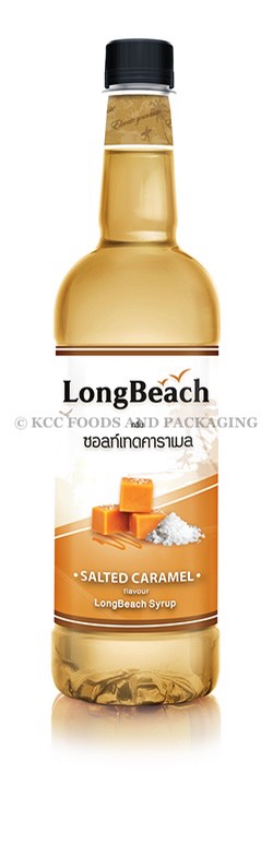 LongBeach - น้ำหวาน กลิ่น ซอลท์เทดคาราเมล (750 ml.)