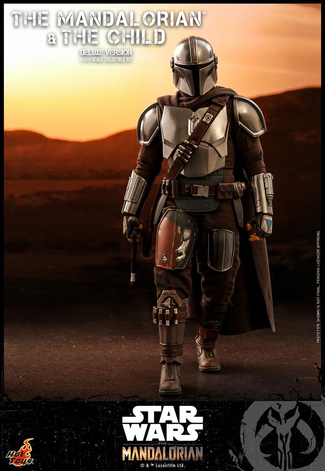 Hot Toys TMS015 The Mandalorian 1/6 The Mandalorian and The Child (Deluxe Version)