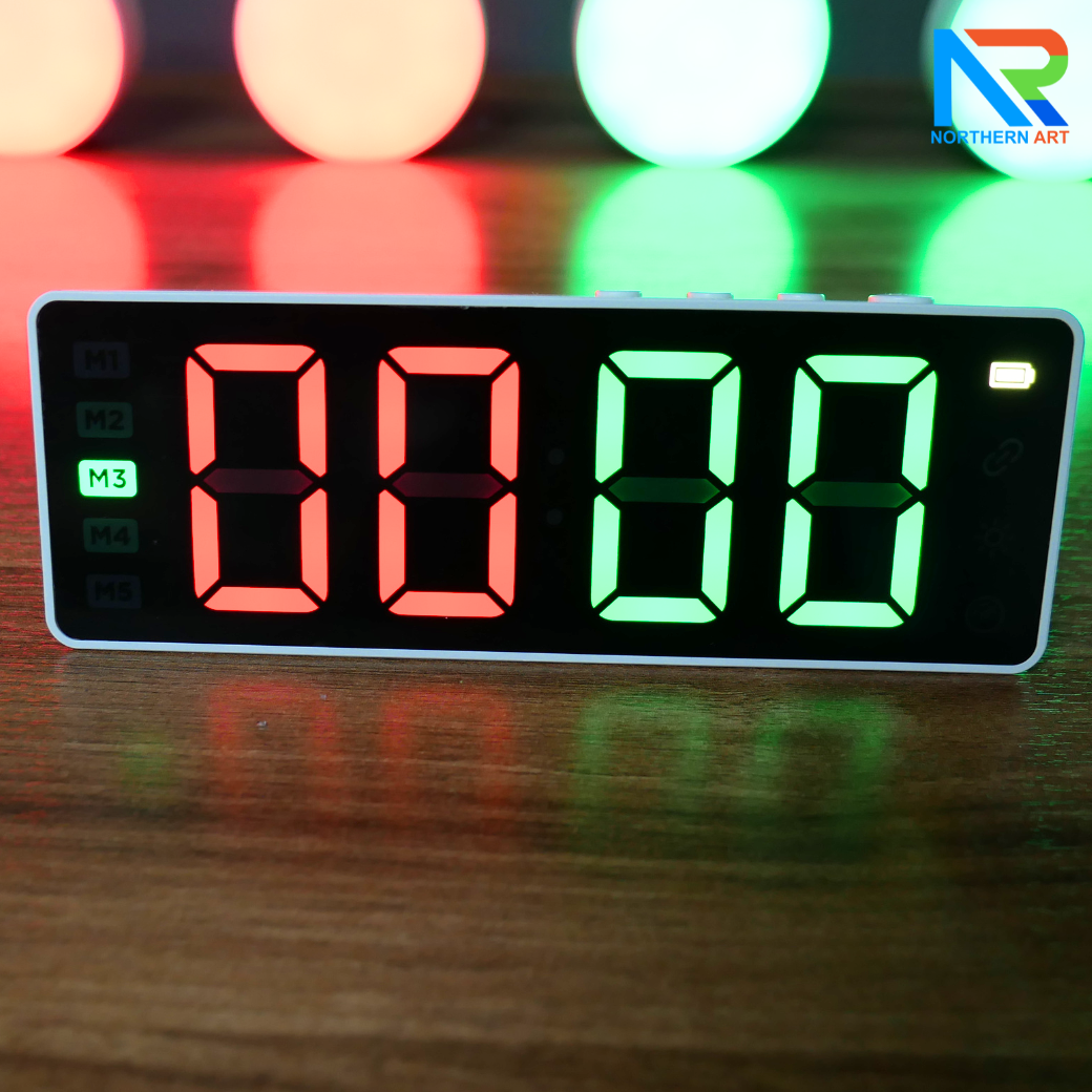 เป้าไฟฟ้าไร้สาย Wireless electronic scoring target เป้าไฟ LED 8 ดวง พร้อมตัวคอนโทรลแสดงผล LED ปืนกระสุนเจล 2 กระบอก