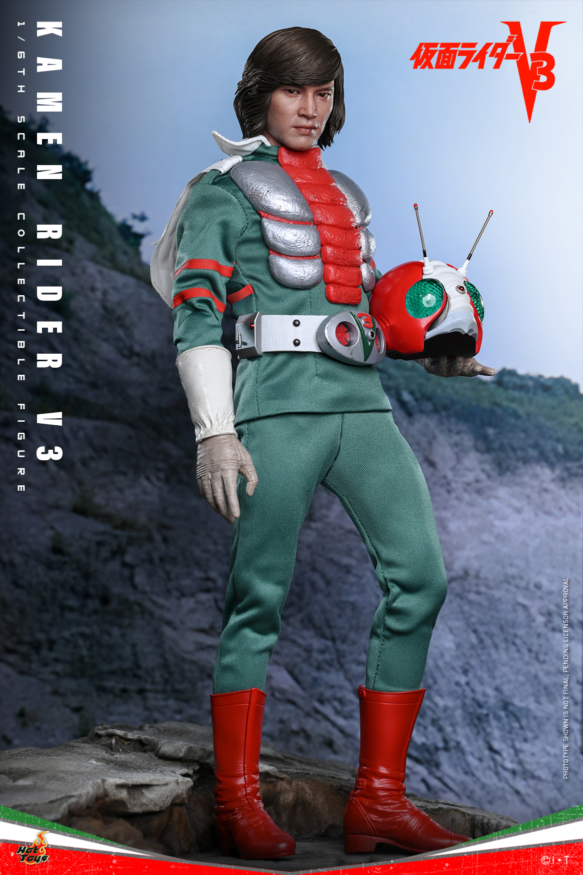 25/08/2568 Hot Toys TMS162 Kamen Rider V3 - Kamen Rider V3