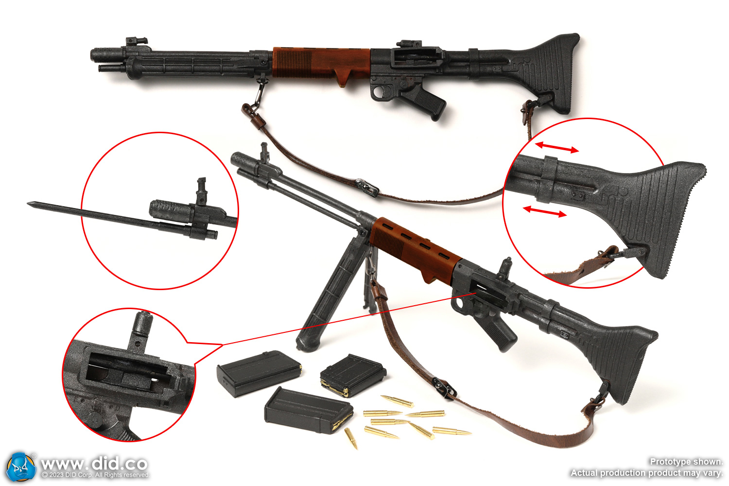 DID D80168 1/6 DID 20th Anniversary Edition: WWII German Fallschirmjager - Axel