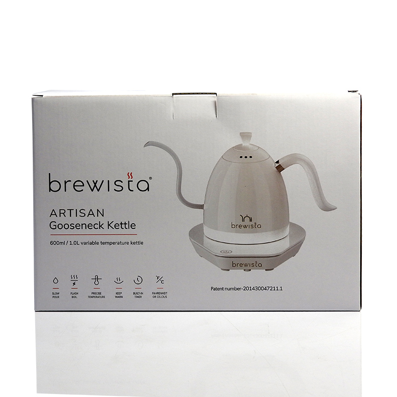 Brewista Artisan 600mL Gooseneck Variable Temperature Kettle 1614-176