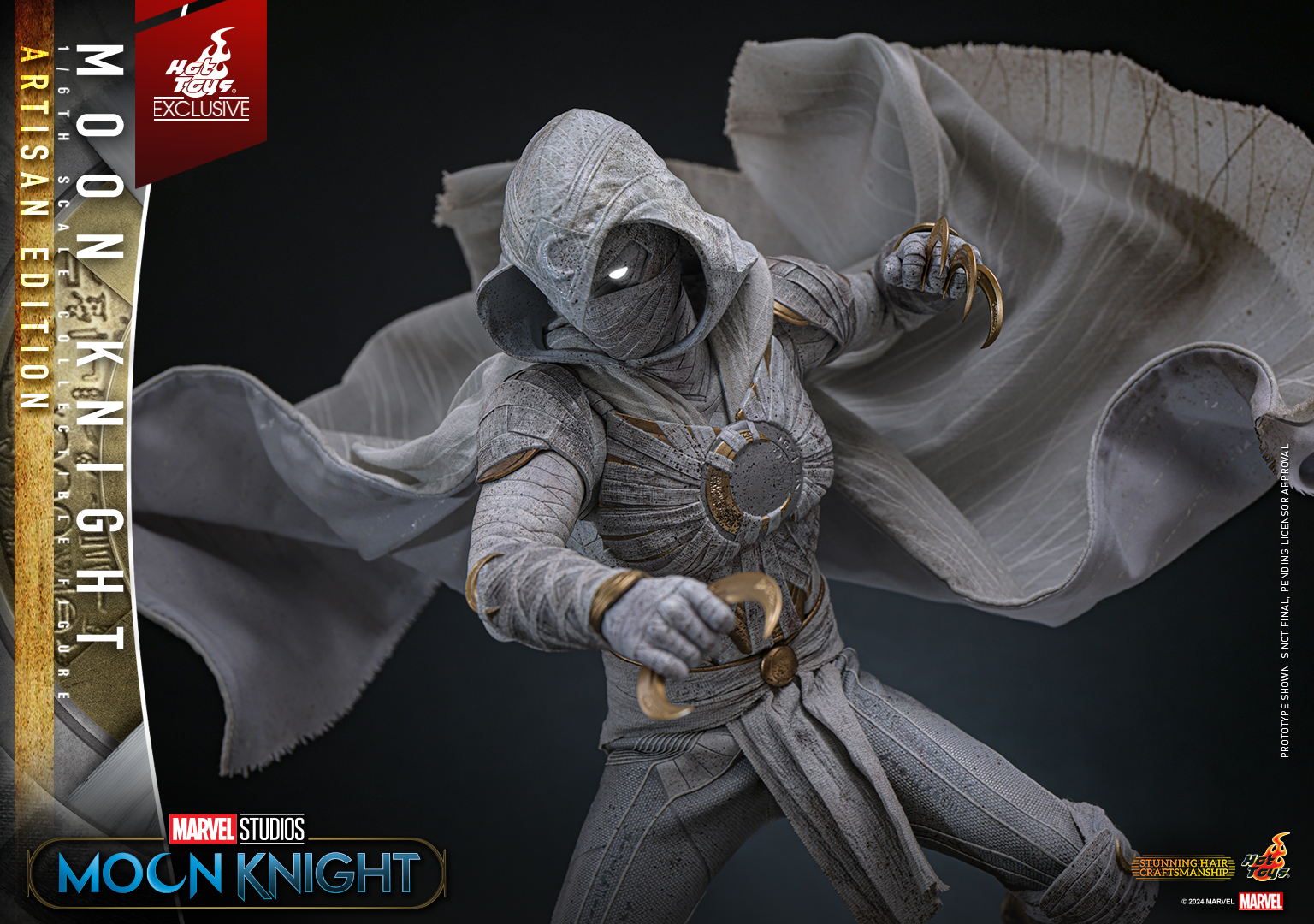 Hot Toys TMS140AE Moon Knight - Moon Knight [Artisan Edition] (Hot Toys Exclusive)