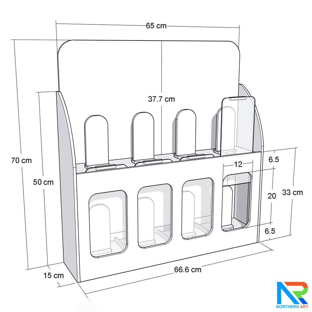 เกมส์จับคู่ เกมส์เรียงแท่ง ตั้งโต๊ะ ขนาด (W)66.5 x (D)15 x (H)70 cm. พร้อมไฟ LED เพิ่มความสว่าง