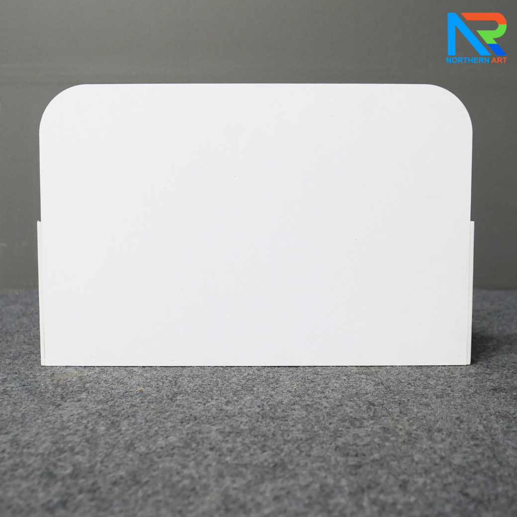 ชั้นวางสินค้าตั้งโต๊ะ ขนาด (W)40 x (D)30 x (H)23 cm. วัสดุพลาสวูดหนา 3-5 มม.