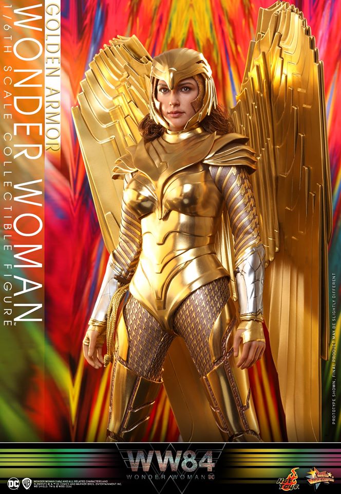 Hot Toys MMS577 Wonder Woman 1984 - Golden Armor Wonder Woman