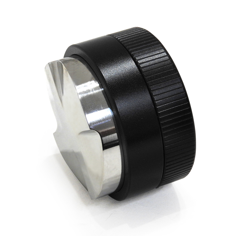 APRESSO GRAVITY ตัวเกลี่ยผงกาแฟ 58mm. จารเกลี่ย 4 ใบพัด ลงน้ำหนักได้