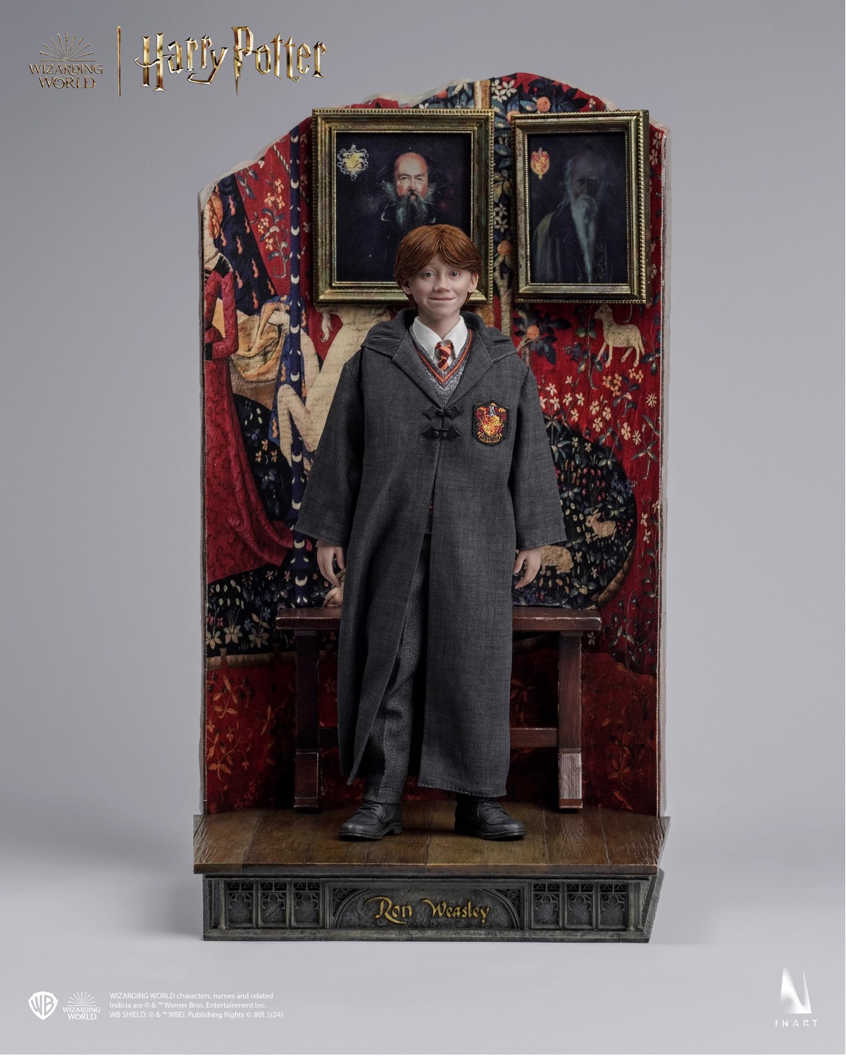 INART x Queen Studios A010D1 Harry Potter and the Philosopher's Stone - Ron Weasley (Deluxe Version) [Hair Transplant Headsculpt]