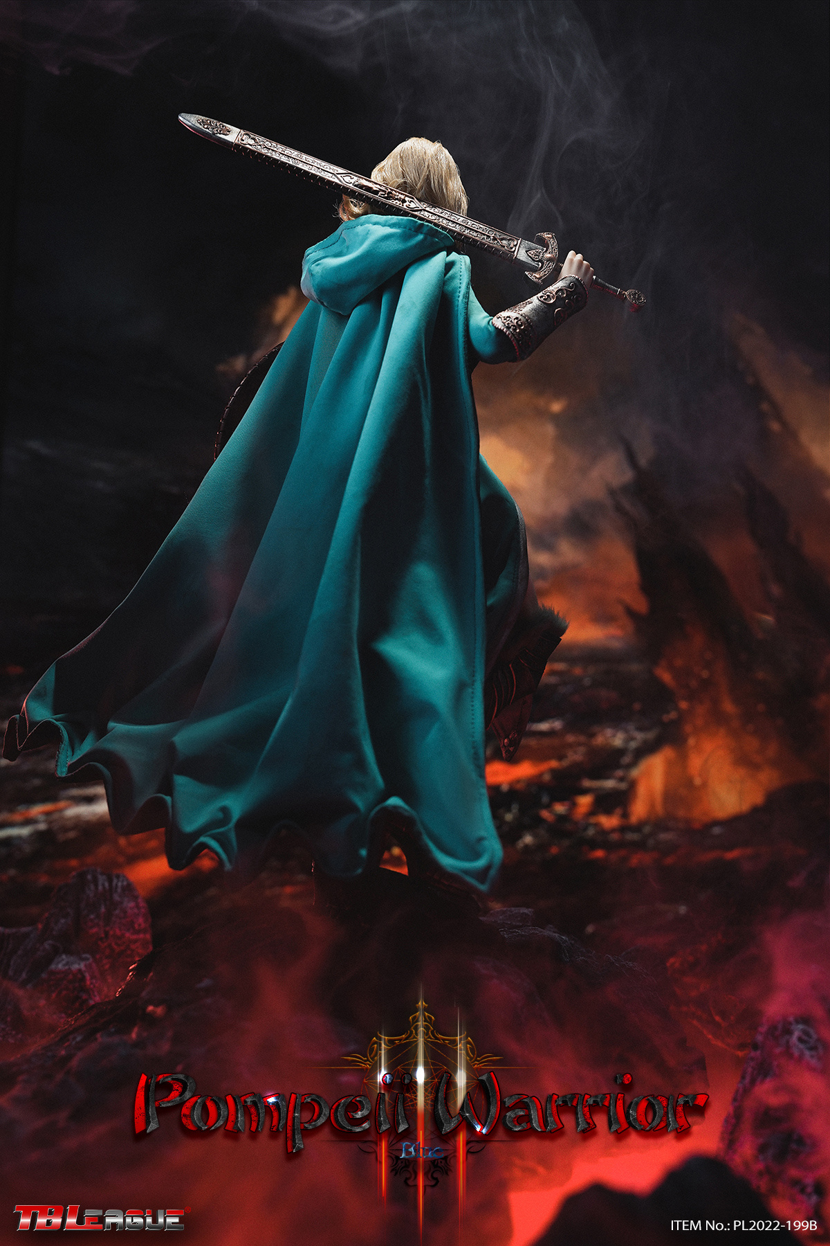 TBLeague PL2022-199B 1/6 Pompeii Warrior Blue