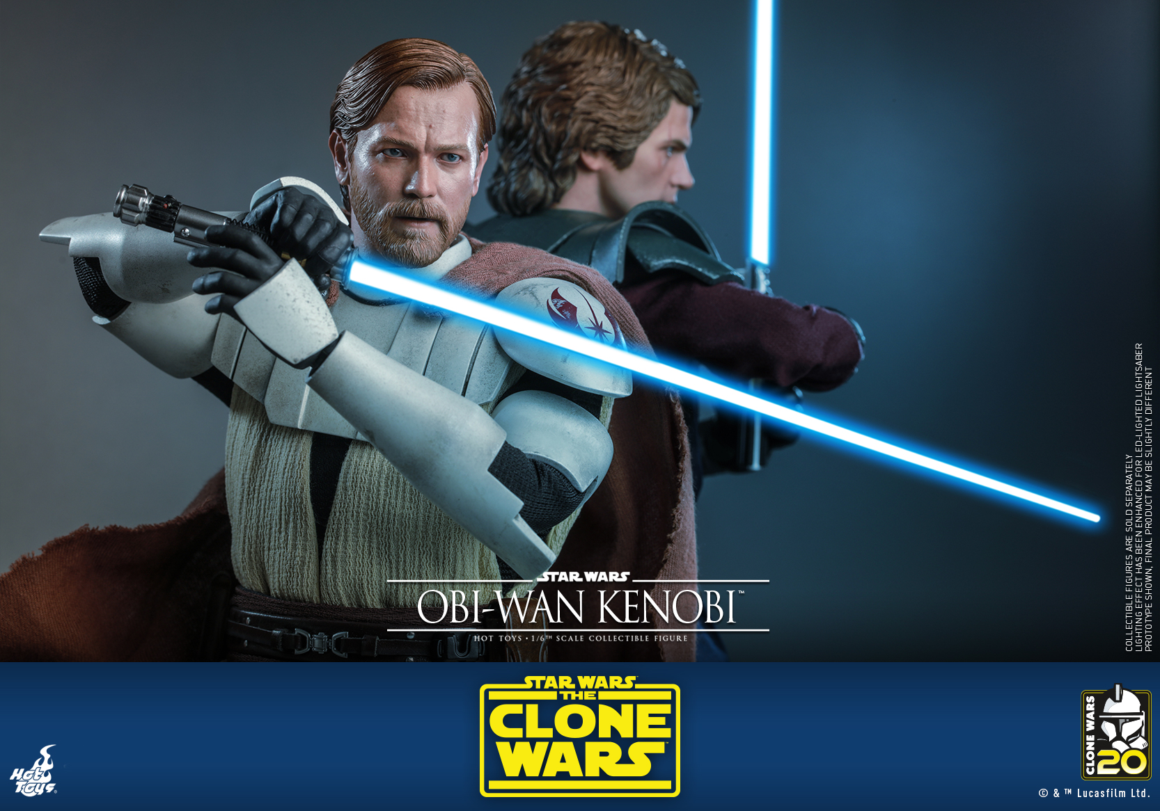 Hot Toys TMS095 1/6 Star Wars: The Clone Wars™ - Obi-Wan Kenobi™