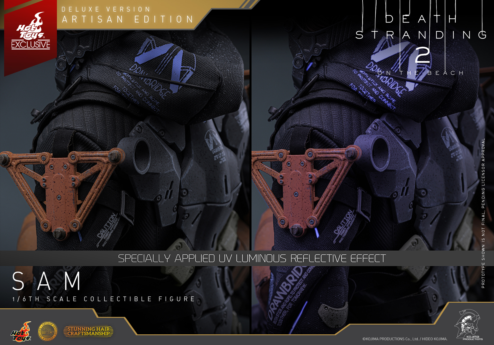 Hot Toys VGM77AE Death Stranding 2: On the Beach - Sam (Artisan Edition Deluxe Version) [Hot Toys Exclusive]