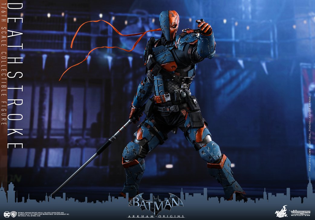Hot Toys VGM30 BATMAN ARKHAM ORIGINS - DEATHSTROKE