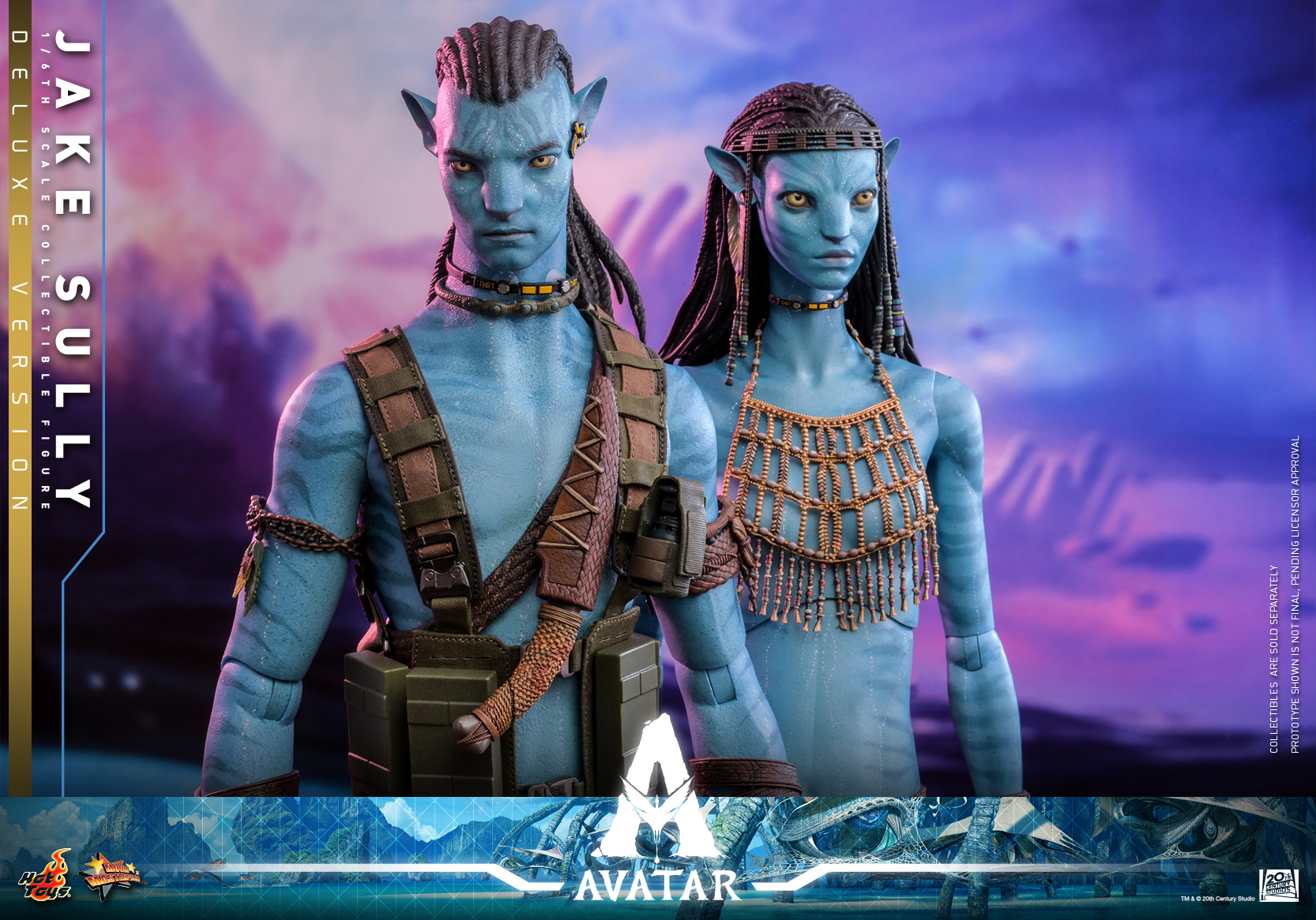 Hot Toys MMS684 1/6 Avatar: The Way of Water - Jake Sully (Deluxe Version)