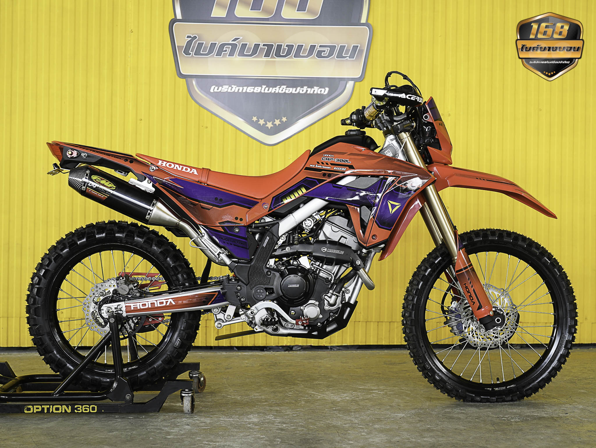 NEW Honda CRF300 L 2025 (รถป้ายเเดงเเต่งให้ครบ สด-ผ่อน )