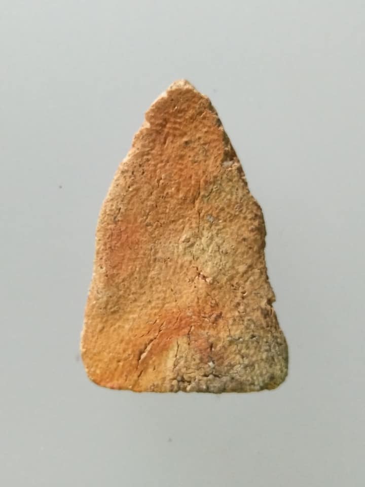 D186 พระชินราชเนื้อดินหลวงพ่อเงิน วัดดอนยายหอม