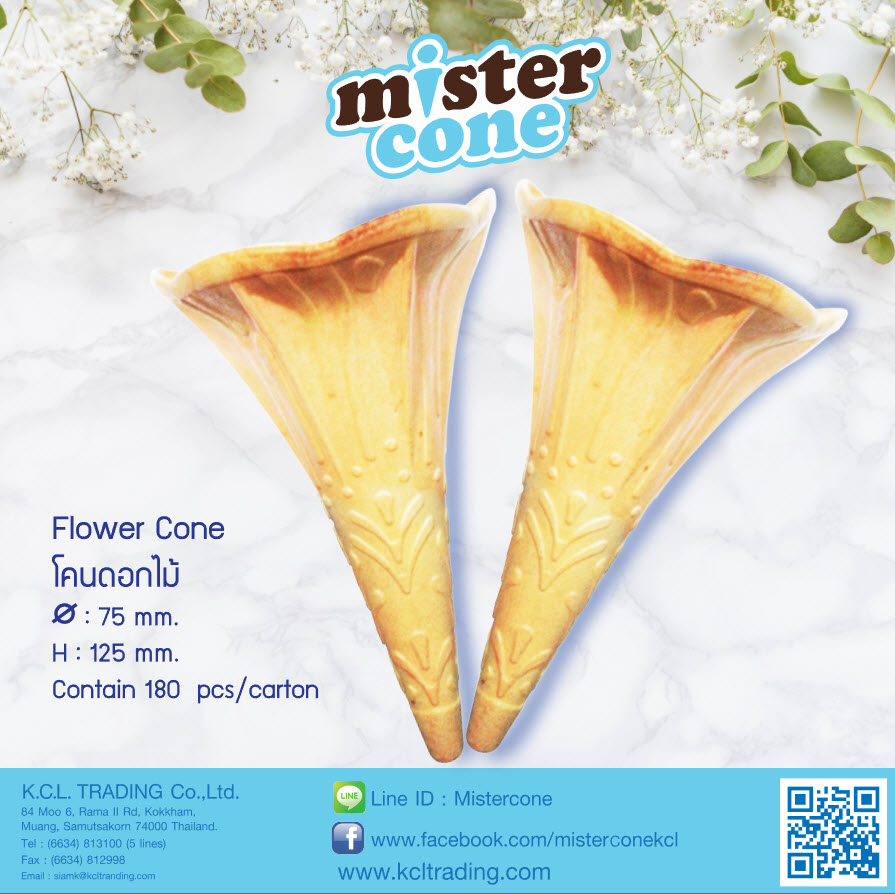 MR.CONE - เวเฟอร์โคนญี่ปุ่น (180ชิ้น)