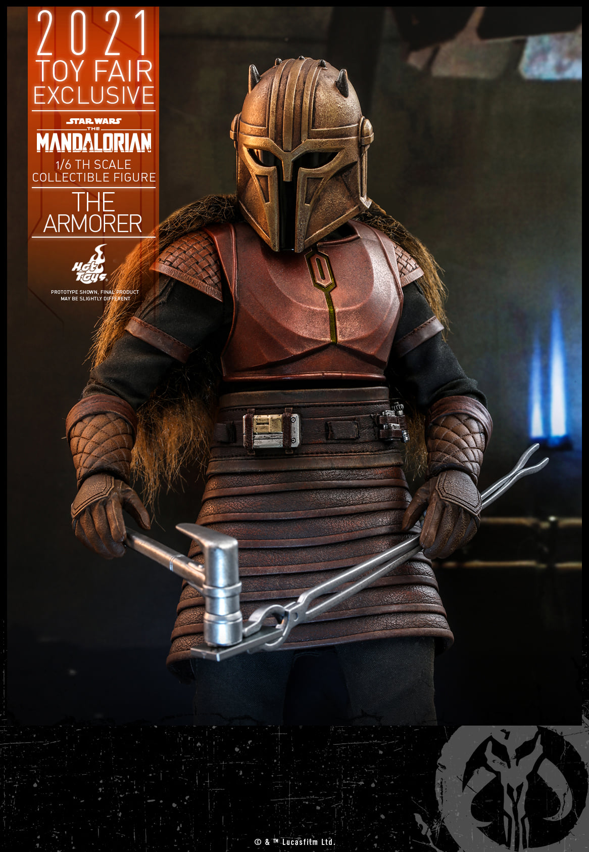 Hot Toys TMS044 16 Star Wars The Mandalorian™ - The Armorer™ [Toy Fair Exclusive 2021]