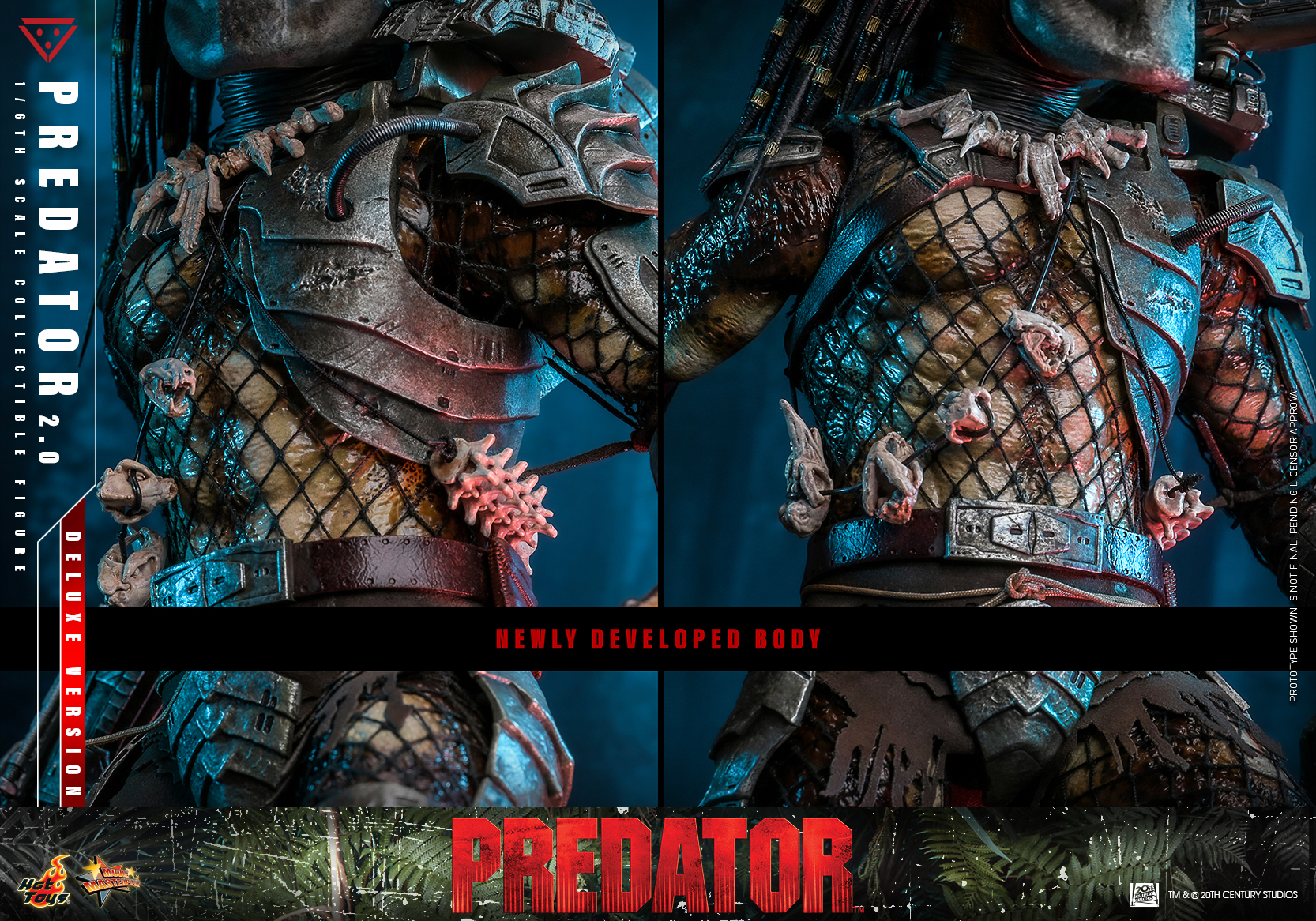 Hot Toys MMS817 Predator - Predator (2.0) (Deluxe Version)