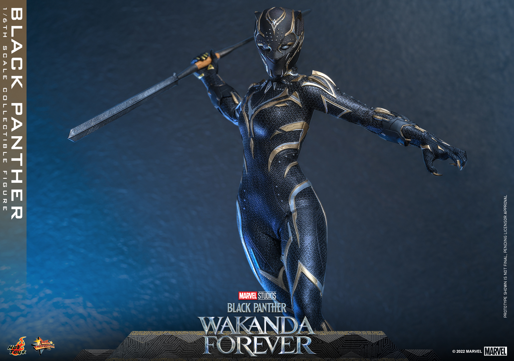 Hot Toys MMS675 1/6 Black Panther: Wakanda Forever - Black Panther