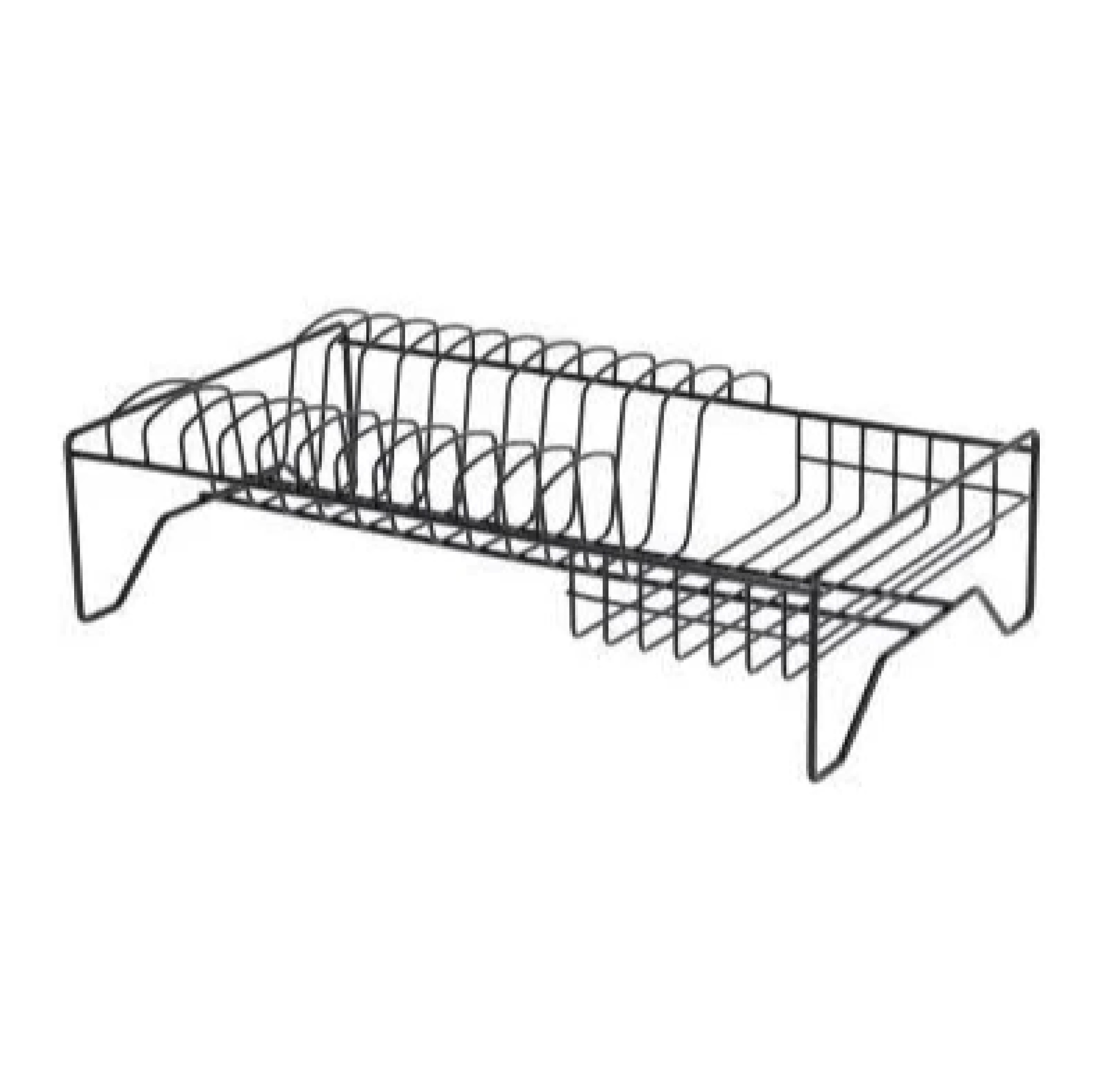 ที่คว่ำจานเหล็กพ่นสีอีพ็อกซี่แบบตั้งโต๊ะ 1 ชั้น Darco KASSA HOME รุ่น MHC-5531 ขนาด 50 ซม. สีดำ