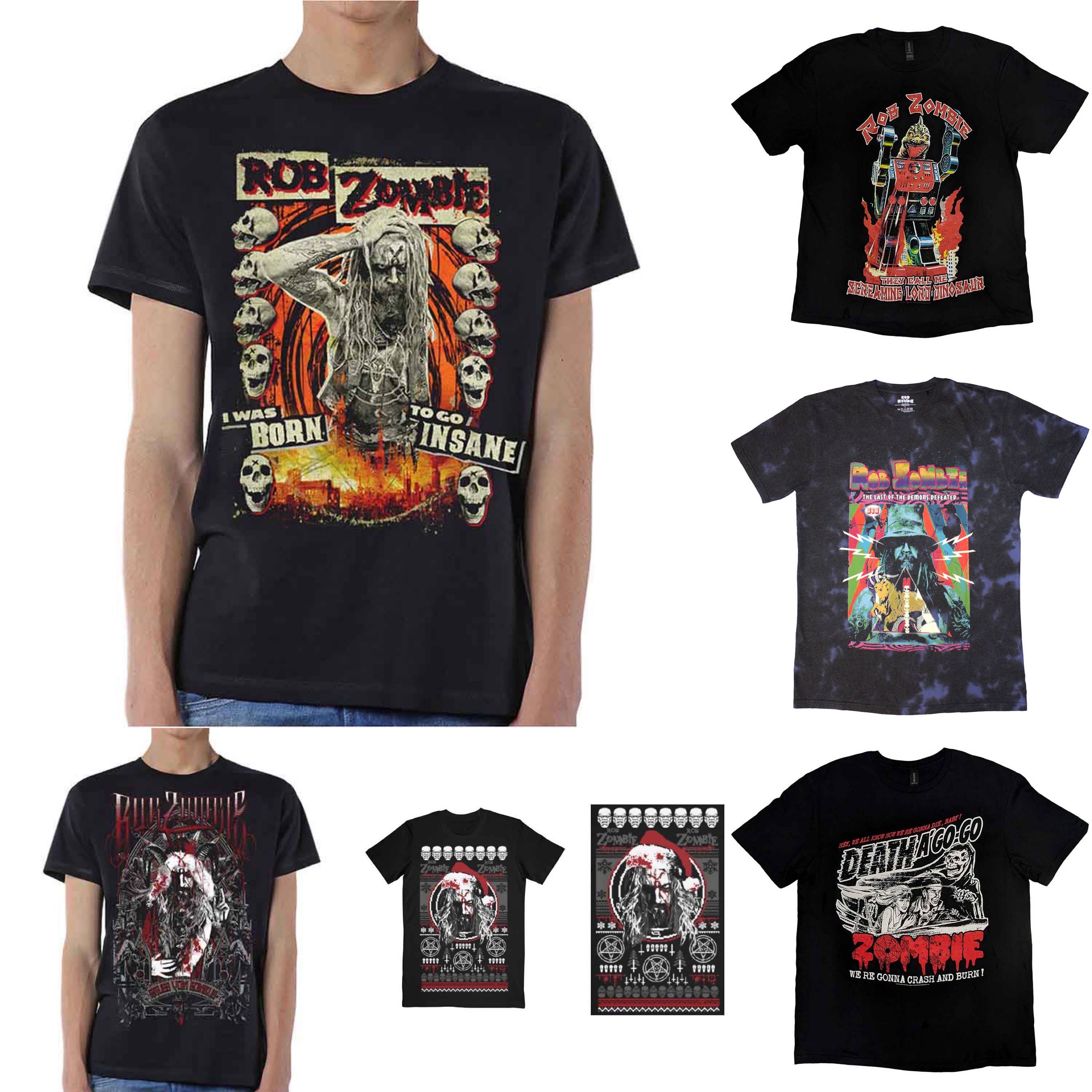 [PREORDER] เสื้อวง ROB ZOMBIE T-SHIRT ลิขสิทธิ์แท้ UK รวมลายสุดฮิต