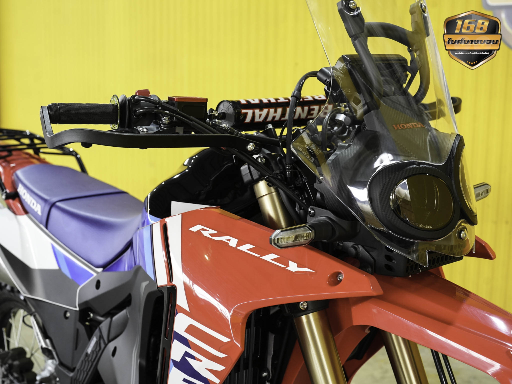 Honda CRF300 RALLY 2025 (รถป้ายเเดงเเต่งให้ครบ สด-ผ่อน )