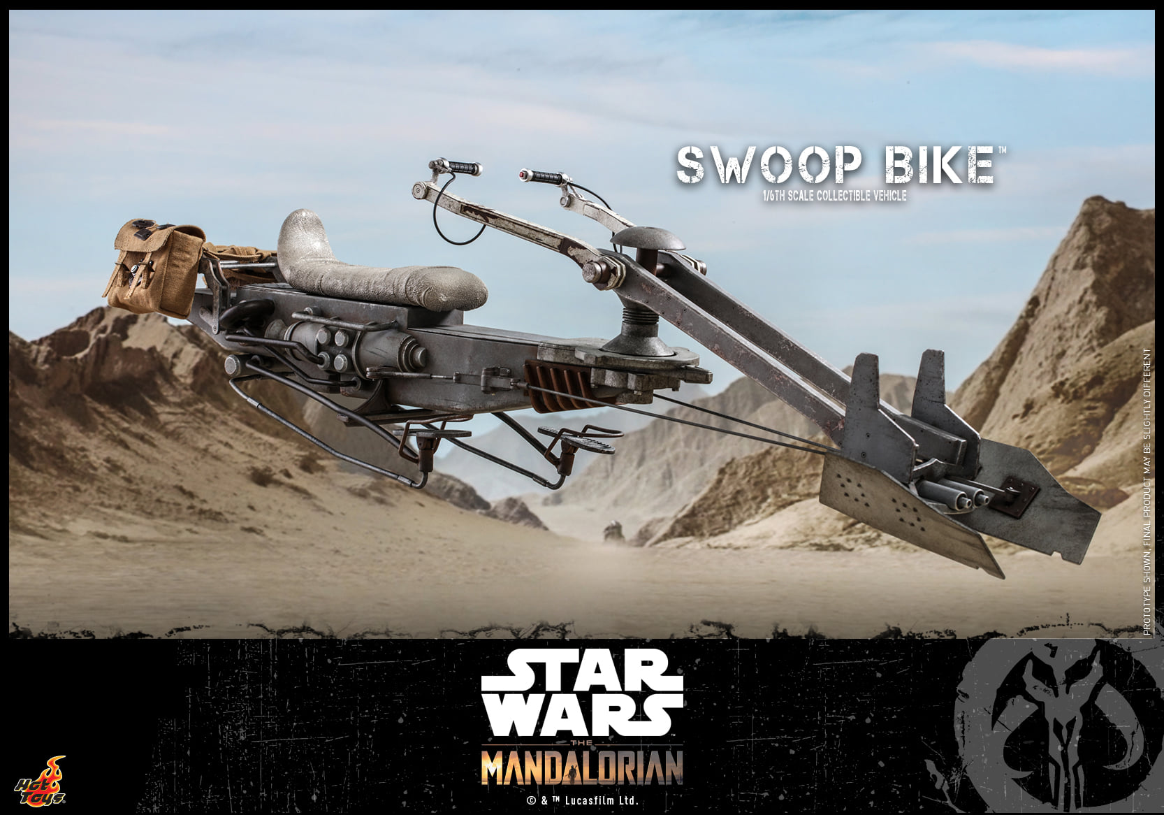 Hot Toys TMS053 1/6 Star Wars: The Mandalorian™ - Swoop Bike™