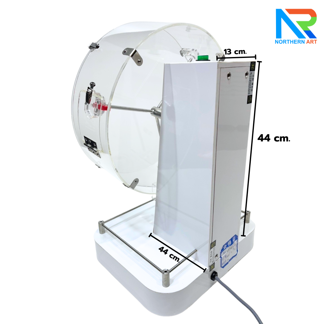 เกมส์หมุนบอลไฟฟ้า ตั้งโต๊ะ ขนาด (W)40 X (L)33 X (H)60 cm. หมุนได้ 360 องศา (ไม่รวมลูกบอล)