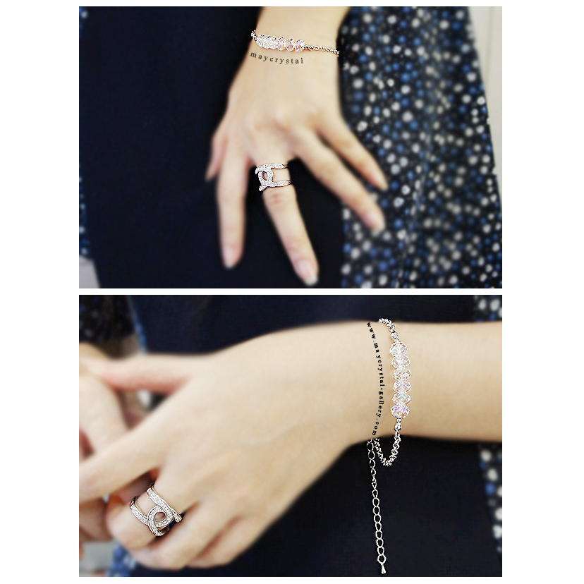สร้อยข้อมือคริสตัลแบรนด์จากยุโรป (Crystal from Austria)
