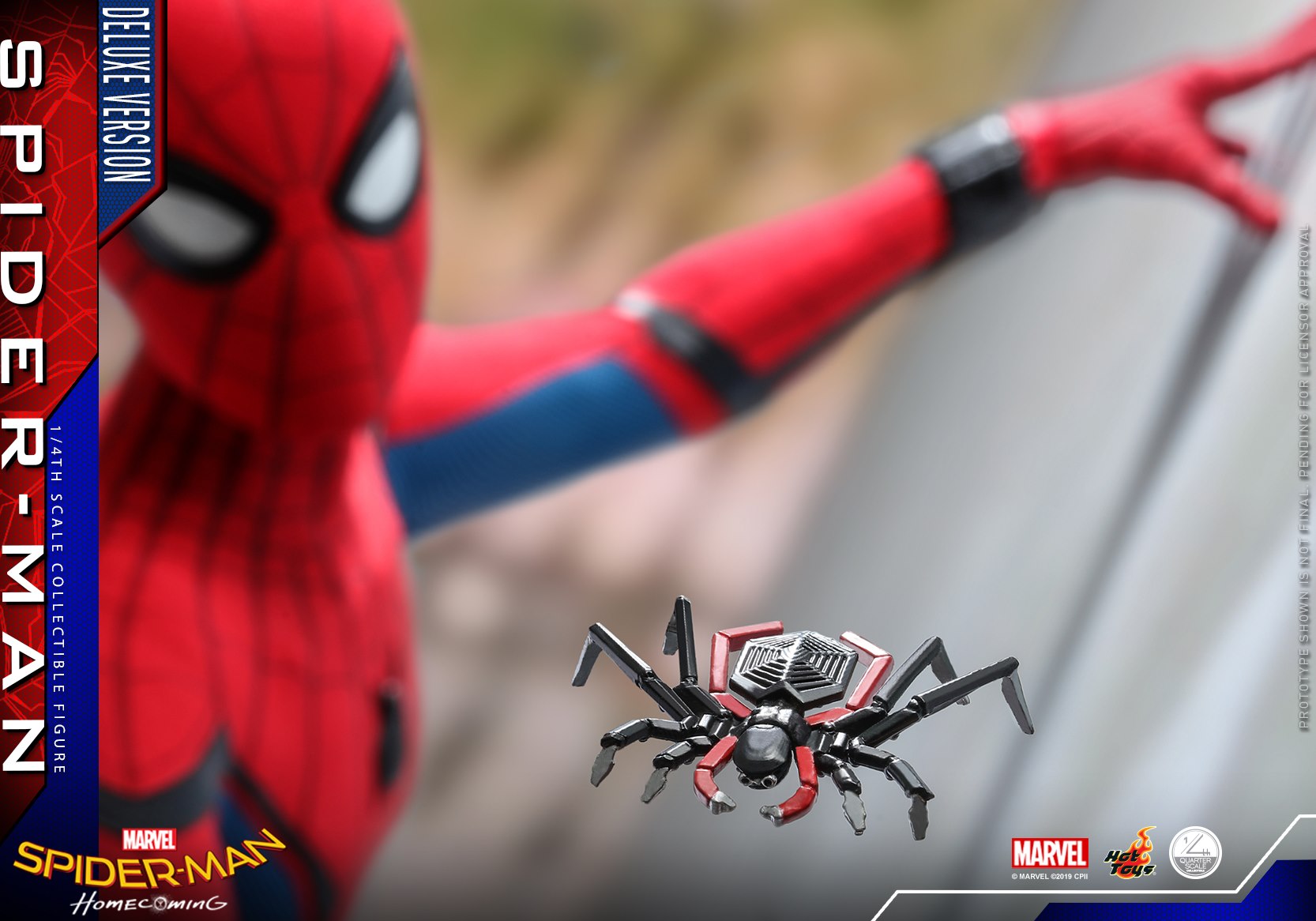 Hot Toys QS015 Spider-Man: Homecoming 1/4 Spider-Man (Deluxe Version)